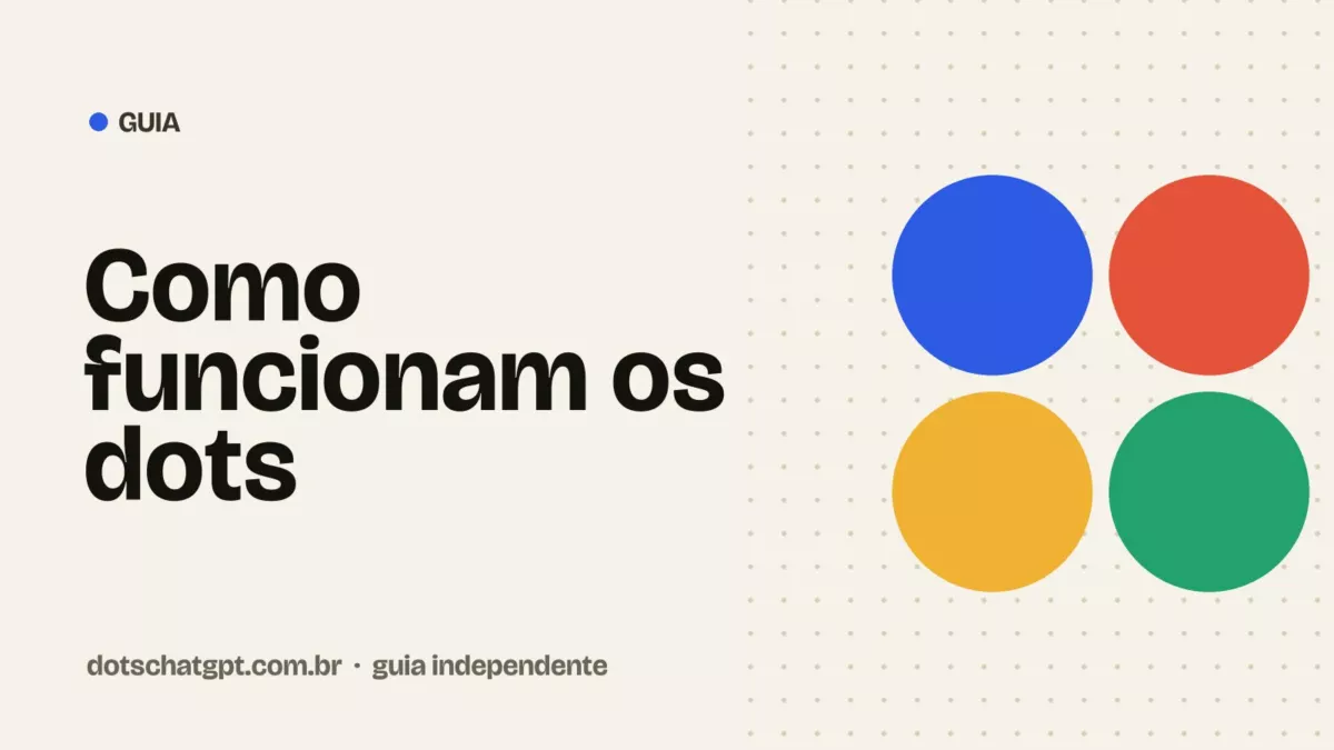 Ilustração do guia Dots: Como funcionam os dots