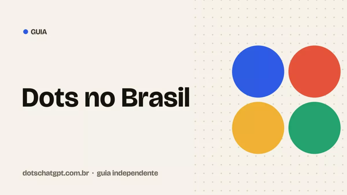 Ilustração do guia Dots: Dots no Brasil