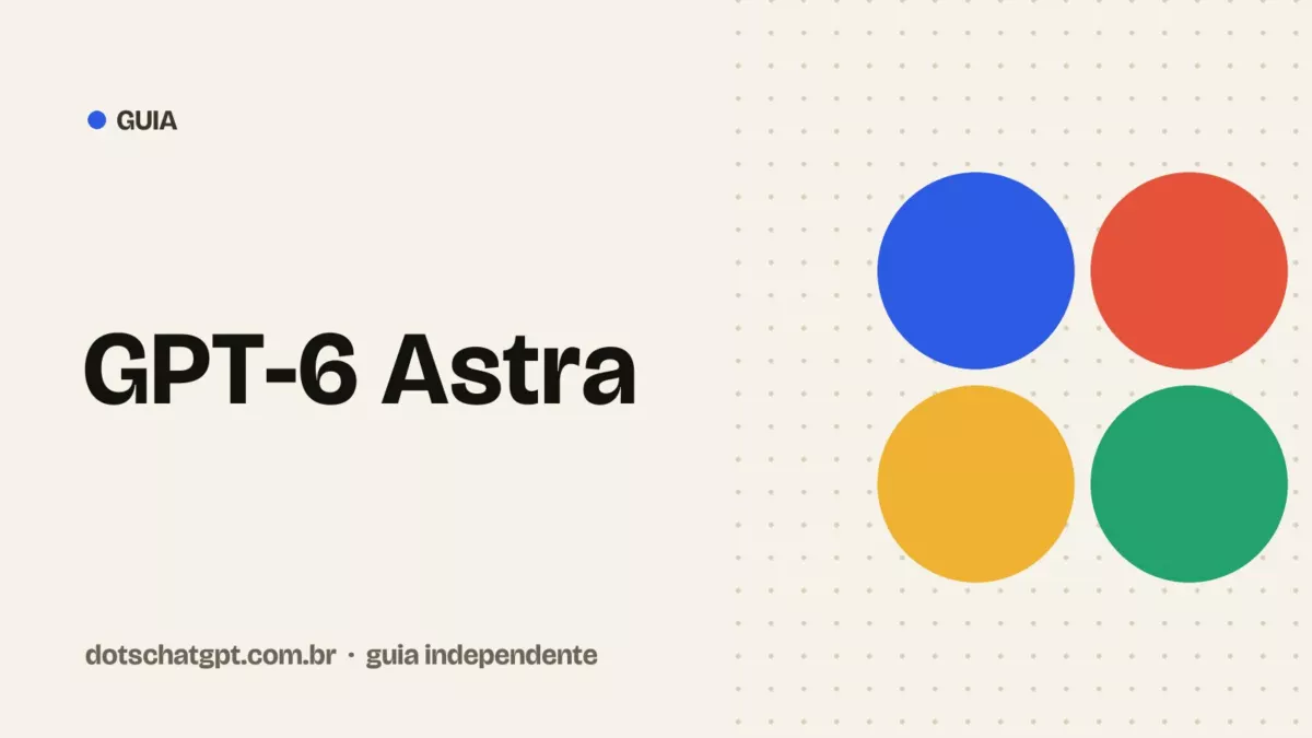 Ilustração do guia Dots: GPT-6 Astra