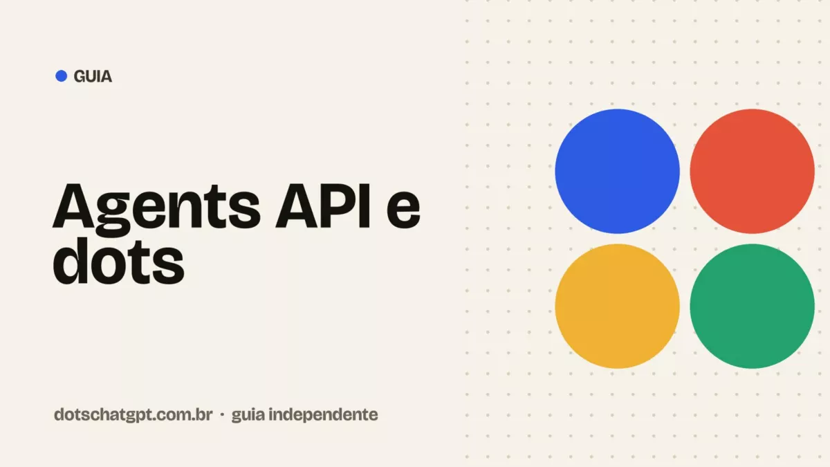 Ilustração do guia Dots: Agents API e dots