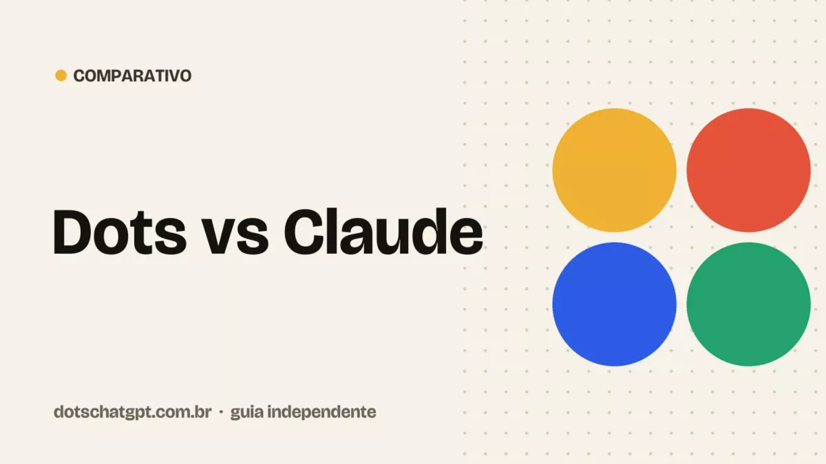Ilustração do guia Dots: Dots vs Claude