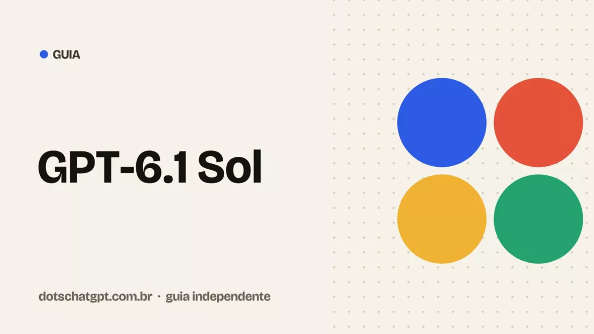 Ilustração do guia Dots: GPT-6.1 Sol