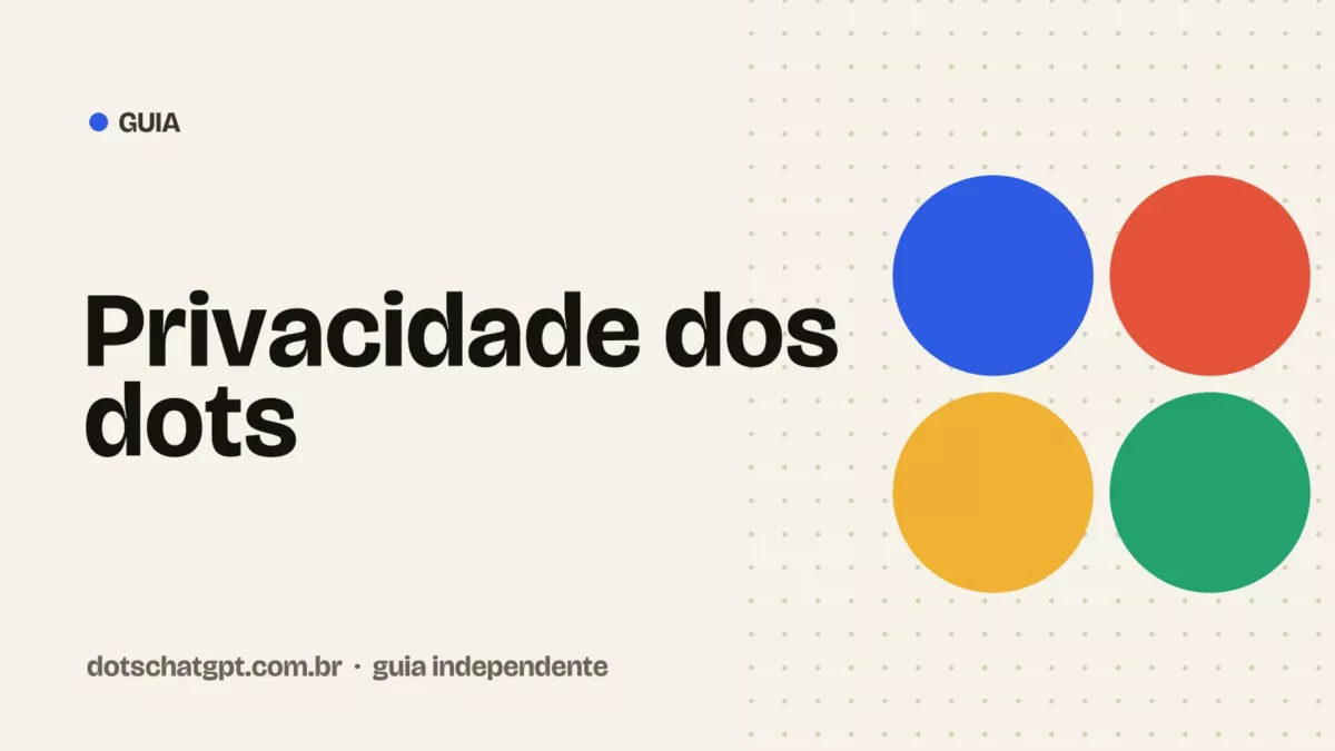 Ilustração do guia Dots: Privacidade dos dots